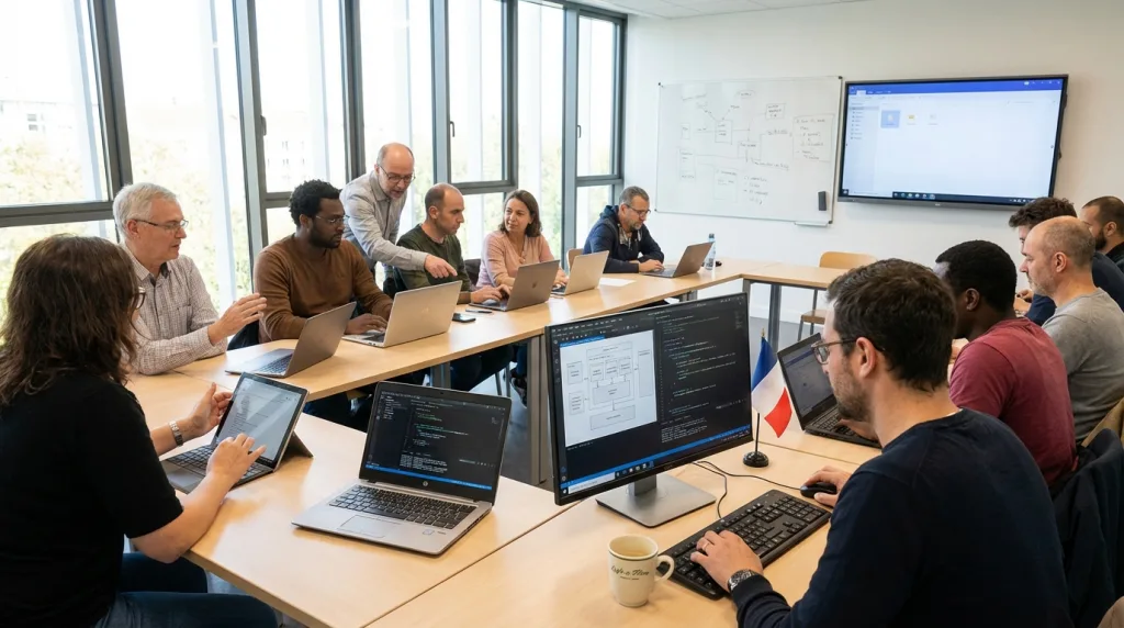 découvrez la formation certifiante concepteur développeur d'application ora vendis, conçue pour tous les niveaux et accessible à tous ceux qui souhaitent maîtriser le développement d'applications.